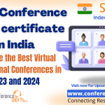 Online conference with certificate in India