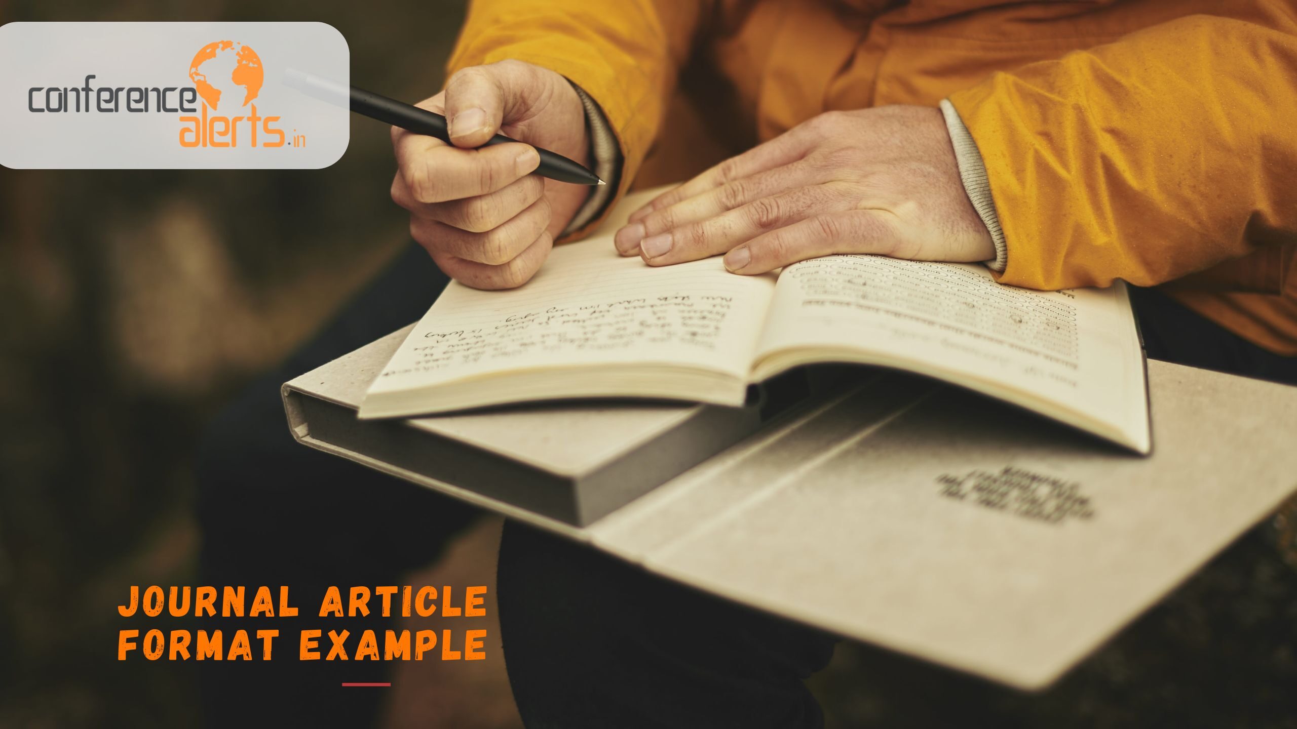 Journal Article Format Example Journal Article Format Example